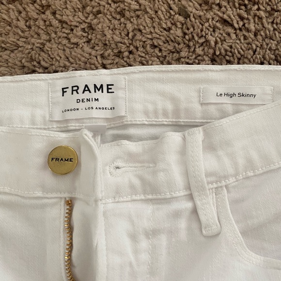 White Frame Jeans - Picture 3 of 4